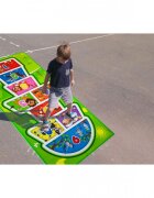 MalPlay Covoras de joaca pentru copii realizat din spuma dimensiunea 200 x 90 cm model sotron multicolor