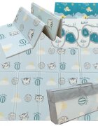 MalPlay Covoras pliabil cu doua fete din spuma Kits 180x200 cm