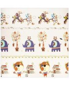 MalPlay Covoras pliabil din spuma cu doua fete Animale 180x200 cm
