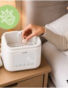 MalPlay Incalzitor si sterilizator multifunctional de sticle 5in1 SORA Duo 230W control tactil incalzire mancare sterilizare cu abur decongelare si mentinere la cald