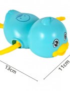 MalPlay Jucarie de baie cu cheita Ratusca Inotatoare Blue