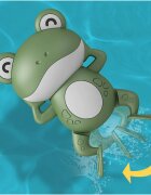MalPlay Jucarie de baie cu cheita Swimming frog Green
