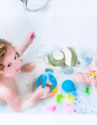 MalPlay Jucarie de baie cu cheita Swimming frog Green