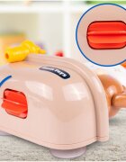 MalPlay Jucarie de baie interactiva cu mecanism de functionare pe baza de apa fara baterii cu ventuze de fixare dimensiune 19 x 13 x 22 cm model Teddy Bear