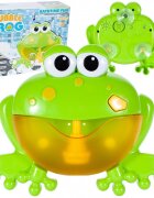 MalPlay Jucarie de baie pentru copii cu difuzor de spuma lumini si 12 melodii Bubble Frog 23cm