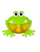 MalPlay Jucarie de baie pentru copii cu difuzor de spuma lumini si 12 melodii Bubble Frog 23cm