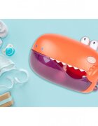 MalPlay Jucarie de baie pentru facut baloane cu melodii Dino Orange
