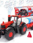 MalPlay Jucarie de facut baloane de sapun Red Tractor