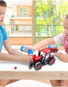 MalPlay Jucarie de facut baloane de sapun Red Tractor