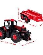 MalPlay Jucarie de facut baloane de sapun Red Tractor