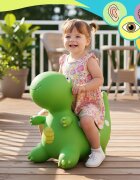 MalPlay Jucarie gonflabila de sarit pentru copii Green Dino inaltime 49cm cu pompa inclusa