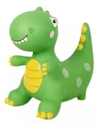 MalPlay Jucarie gonflabila de sarit pentru copii Green Dino inaltime 49cm cu pompa inclusa