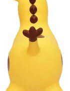 MalPlay Jucarie gonflabila din cauciuc de sarit pentru copii cu pompa inclusa utilizare versatila portabila dimensiune 46 x 55 x 25 cm yellow giraffe