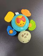 MalPlay Jucarie pentru baie cu ventuza de fixare efecte sonore stimulare senzoriala dimensiune 10 x 12.5 x 15 cm Cute Turtle