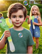 MalPlay Jucarie pentru baloane de sapun cu lumini Bubble Dino