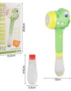 MalPlay Jucarie pentru baloane de sapun cu lumini Bubble Dino
