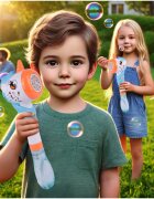 MalPlay Jucarie pentru baloane de sapun cu lumini Bubble Unicorn