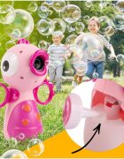 MalPlay Jucarie pentru baloane de sapun cu sunete si lumini Puisor Roz