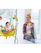 MalPlay Jumper interactiv pentru bebelusi scaun reglabil efectele sonore husa detasabila