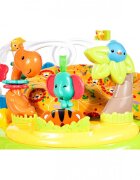 MalPlay Jumper interactiv pentru bebelusi scaun reglabil efectele sonore husa detasabila