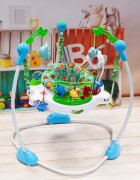 MalPlay Jumper interactiv pentru copii Blue cu sunete lumini si scaun rotativ 360