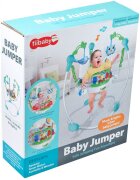 MalPlay Jumper interactiv pentru copii Blue cu sunete lumini si scaun rotativ 360