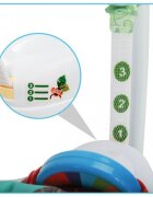 MalPlay Jumper interactiv pentru copii Blue cu sunete lumini si scaun rotativ 360