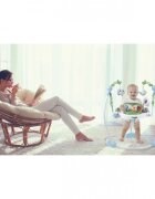 MalPlay Jumper interactiv pentru copii Blue cu sunete lumini si scaun rotativ 360