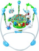 MalPlay Jumper interactiv pentru copii Blue cu sunete lumini si scaun rotativ 360