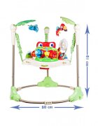 MalPlay Jumper interactiv pentru copii cu inaltime reglabila Tropical Forest