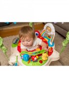 MalPlay Jumper interactiv pentru copii cu inaltime reglabila Tropical Forest