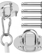 MalPlay Kit de montare monopunct pe tavan pentru leagan cocon copii Nesto cu accesorii incluse