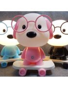 MalPlay Lampa de veghe cu LED pentru copii Doggie Black