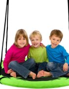 MalPlay Leagan pentru copii tip cuib Green diametru 116 cm material impermeabil Oxford 600D
