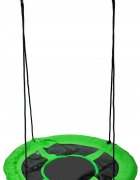 MalPlay Leagan pentru copii tip cuib Green diametru 116 cm material impermeabil Oxford 600D