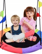 MalPlay Leagan pentru copii tip cuib Storks Nest multicolor diametru 100 cm