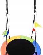 MalPlay Leagan pentru copii tip cuib Storks Nest multicolor diametru 100 cm