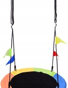 MalPlay Leagan pentru copii tip cuib Storks Nest multicolor diametru 100 cm