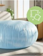 MalPlay Leagan suspendabil tip cocon pentru copii Nesto Grey cu perna gonflabila din PVC maxim 60 kg de la 3 ani dimensiune 70 x 150 cm