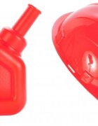 MalPlay Masina de tuns iarba pentru copii cu casca de protectie si sunete dimensiune 28 x 50 x 50 cm