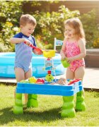 MalPlay Masuta de activitati pentru apa si nisip cu 20 accesorii incluse dimensiune 55 x 40 x 64 cm