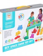 MalPlay Masuta de joaca pentru apa si nisip cu accesorii incluse Space Sand
