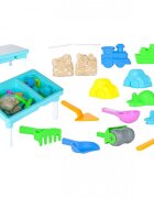 MalPlay Masuta de joaca pentru apa si nisip cu accesorii incluse Space Sand
