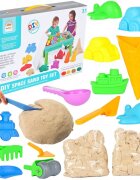 MalPlay Masuta de joaca pentru apa si nisip cu accesorii incluse Space Sand