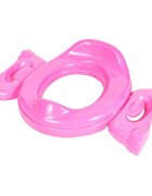 MalPlay Olita de calatorie 2 in 1 pentru copii Pink design ergonomic portabila si pliabila 17 x 25 x 27.5 cm