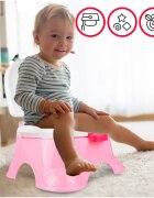 MalPlay Olita muzicala multifunctionala pentru copii Pink design ergonomic capac rabatabil melodii vesele dimensiune 21 x 35 x 33.5 cm