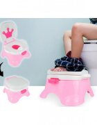 MalPlay Olita muzicala multifunctionala pentru copii Pink design ergonomic capac rabatabil melodii vesele dimensiune 21 x 35 x 33.5 cm