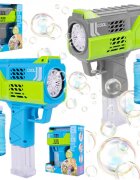 MalPlay Pistol pentru baloane de sapun cu lumini Bubble Blue