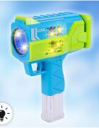 MalPlay Pistol pentru baloane de sapun cu lumini Bubble Blue