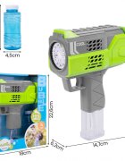 MalPlay Pistol pentru baloane de sapun cu lumini Bubble Blue